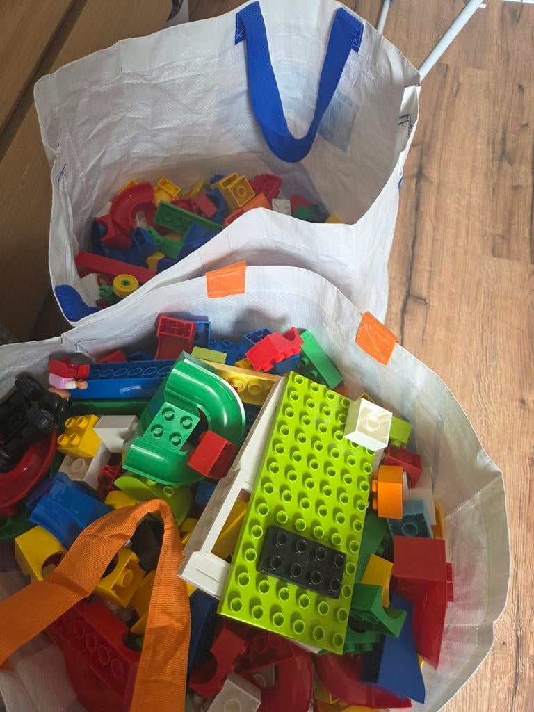 Hubelino knikkerbaan en Duplo blokken, Ophalen of Verzenden, Duplo