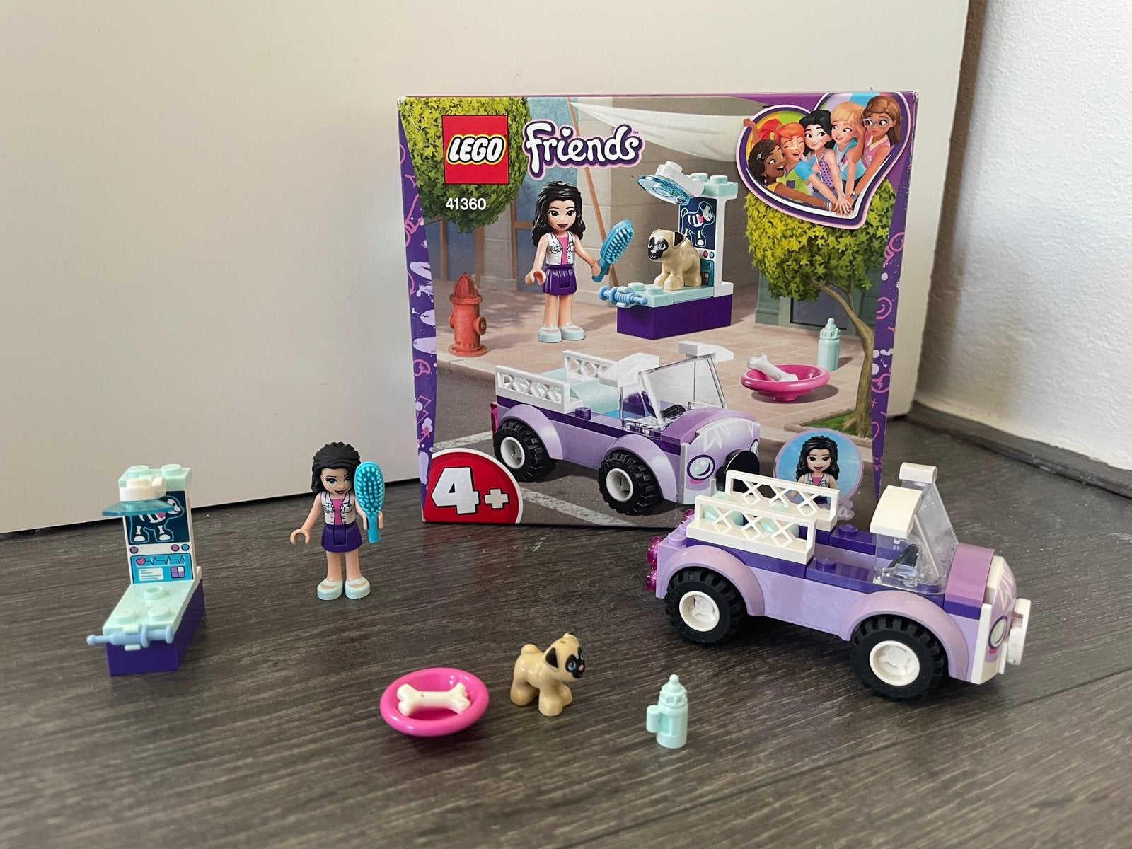 Lego Friends 41360 Emma's Mobiele Dierenkliniek, Lego, Friends, Ophalen of Verzenden, Zo goed als nieuw