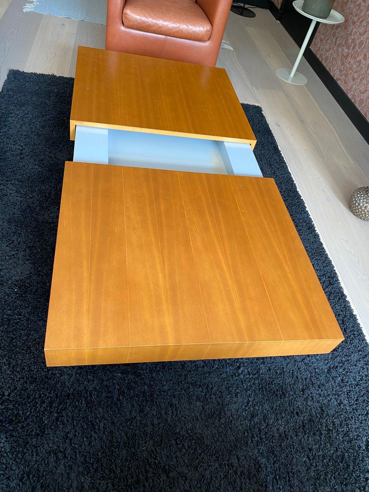 Salontafel BoConcept Chiva, Ophalen of Verzenden, Zo goed als nieuw, Kersenhout, Rechthoekig