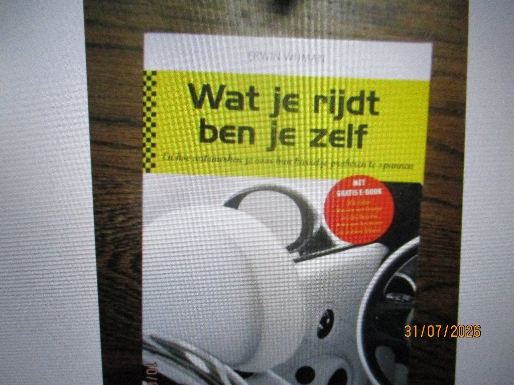 wat je rijdt ben je zelf Erwin Wijman 9789461260185 #, Ophalen of Verzenden, Gelezen