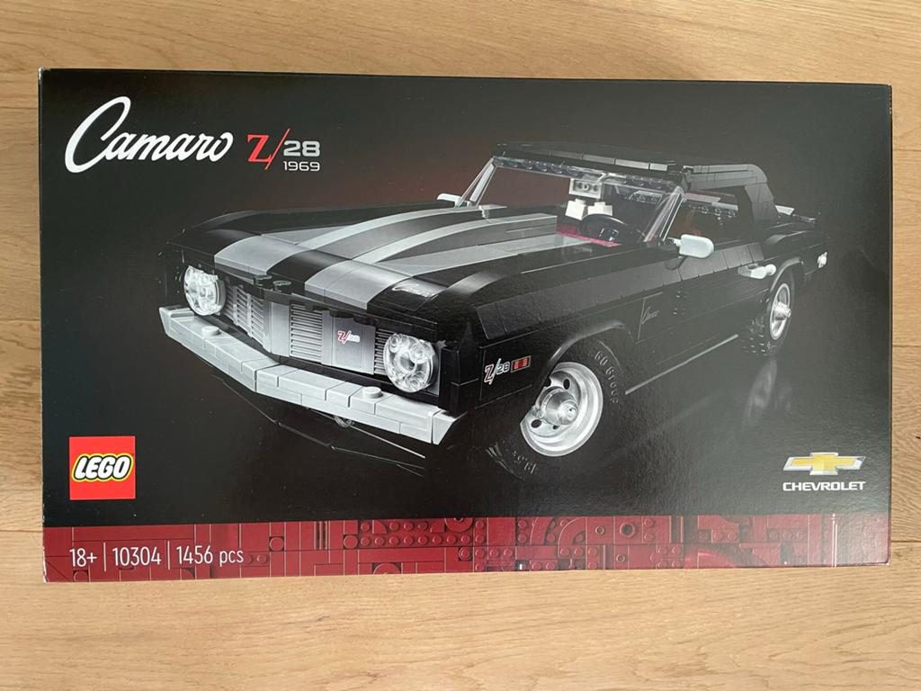NIEUW in doos LEGO Creator 10304 Chevrolet Camaro Z/28 1969, Lego, Nieuw, Ophalen of Verzenden, Compleet