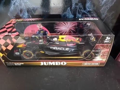 Jumbo Max Verstappen Auto, Ophalen of Verzenden, Nieuw, Auto, Bburago