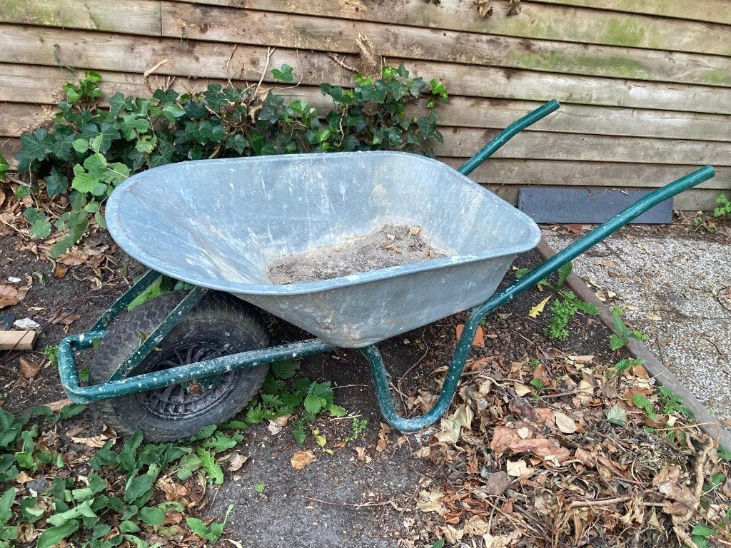 Kruiwagen goede conditie, Ophalen, Gebruikt, Handmatig