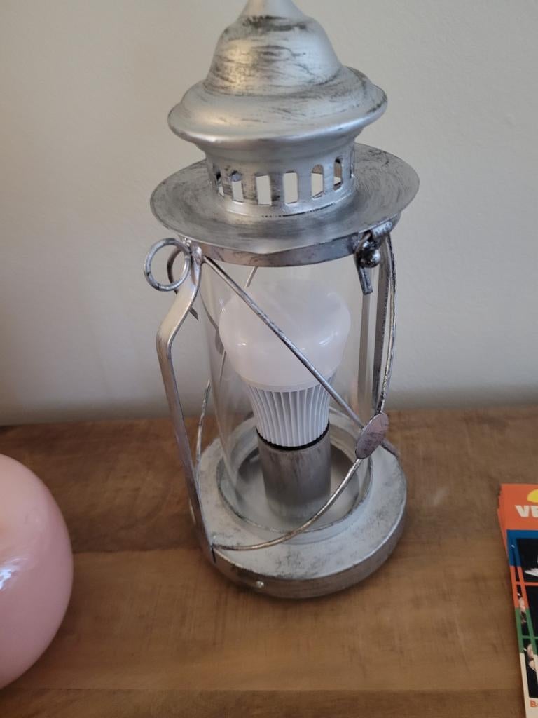T.k. 2 x Praxis lamp met iDual verlchting en Afstandsbed, Ophalen, Gebruikt, Metaal, Minder dan 50 cm