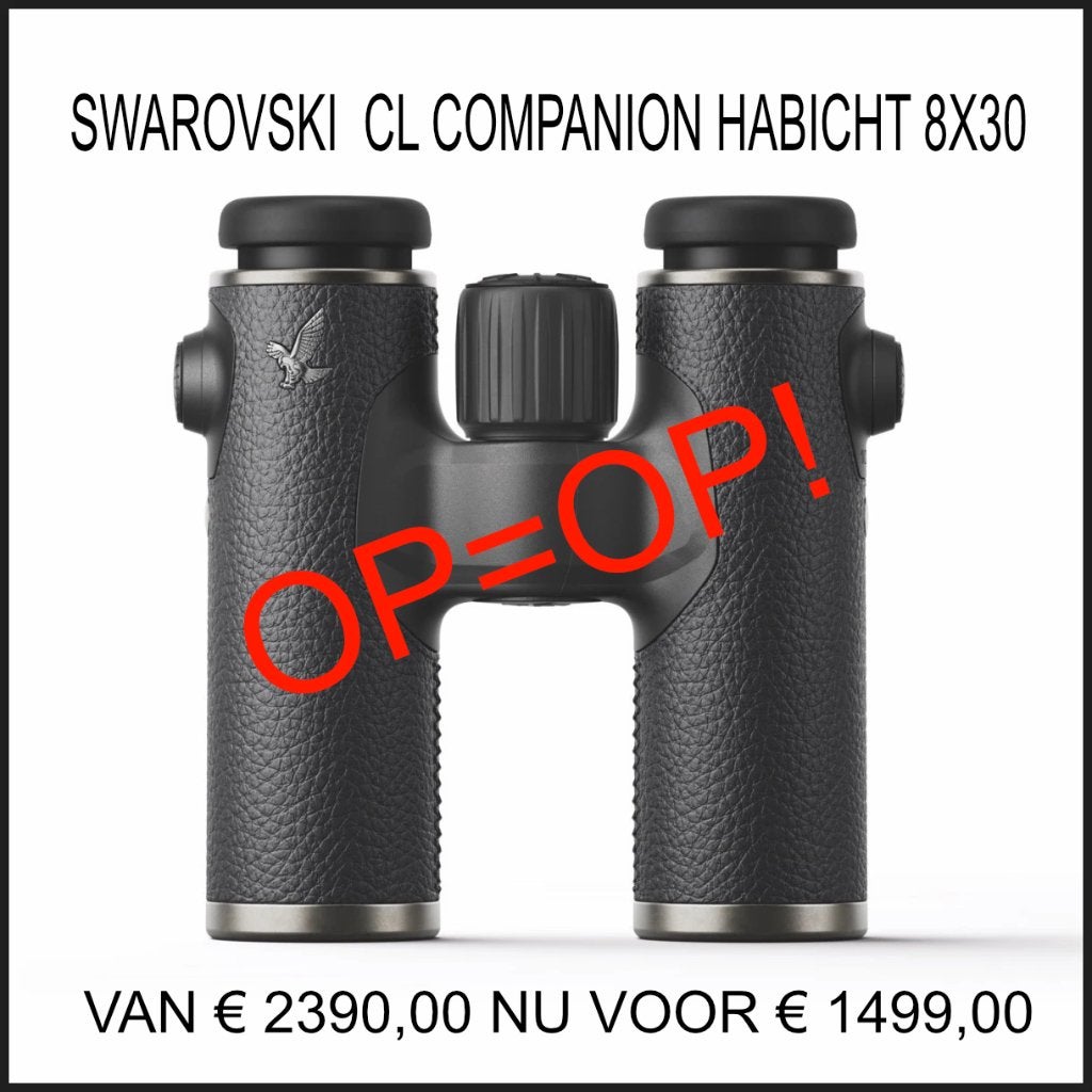 Swarovski CL Companion Habicht 8x30 B verrekijker OP=OP!!, Dakkant (recht), Swarovski optik, Nieuw, Ophalen of Verzenden