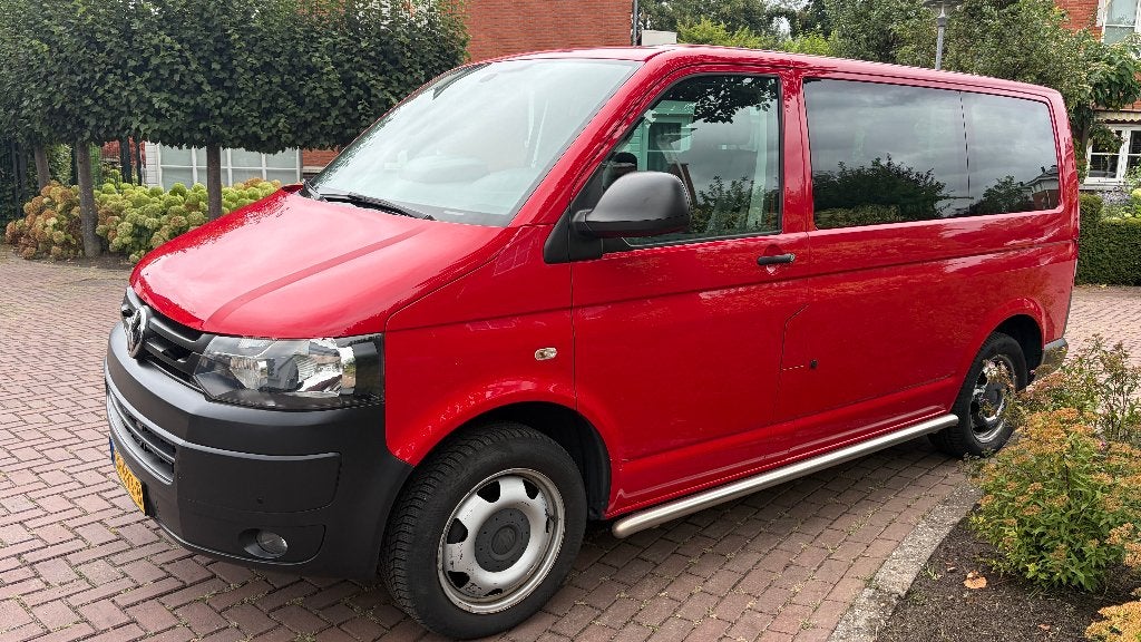 Volkswagen Transporter 2.0 TDI 132KW Kombi 4MOTION DSG 2015, Auto's, Automaat, Euro 5, Stof, Zwart