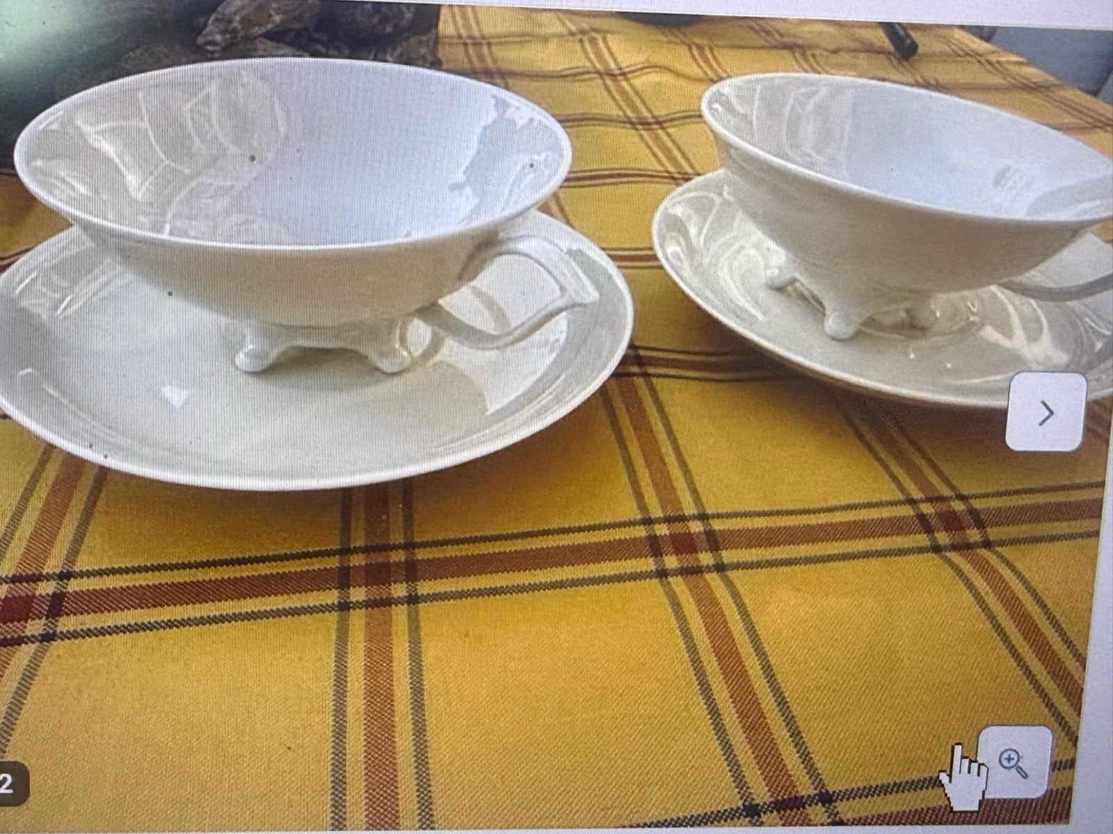 Set van 2 Johann Haviland Bavaria theekopjes met schotels, Antiek en Kunst, Ophalen