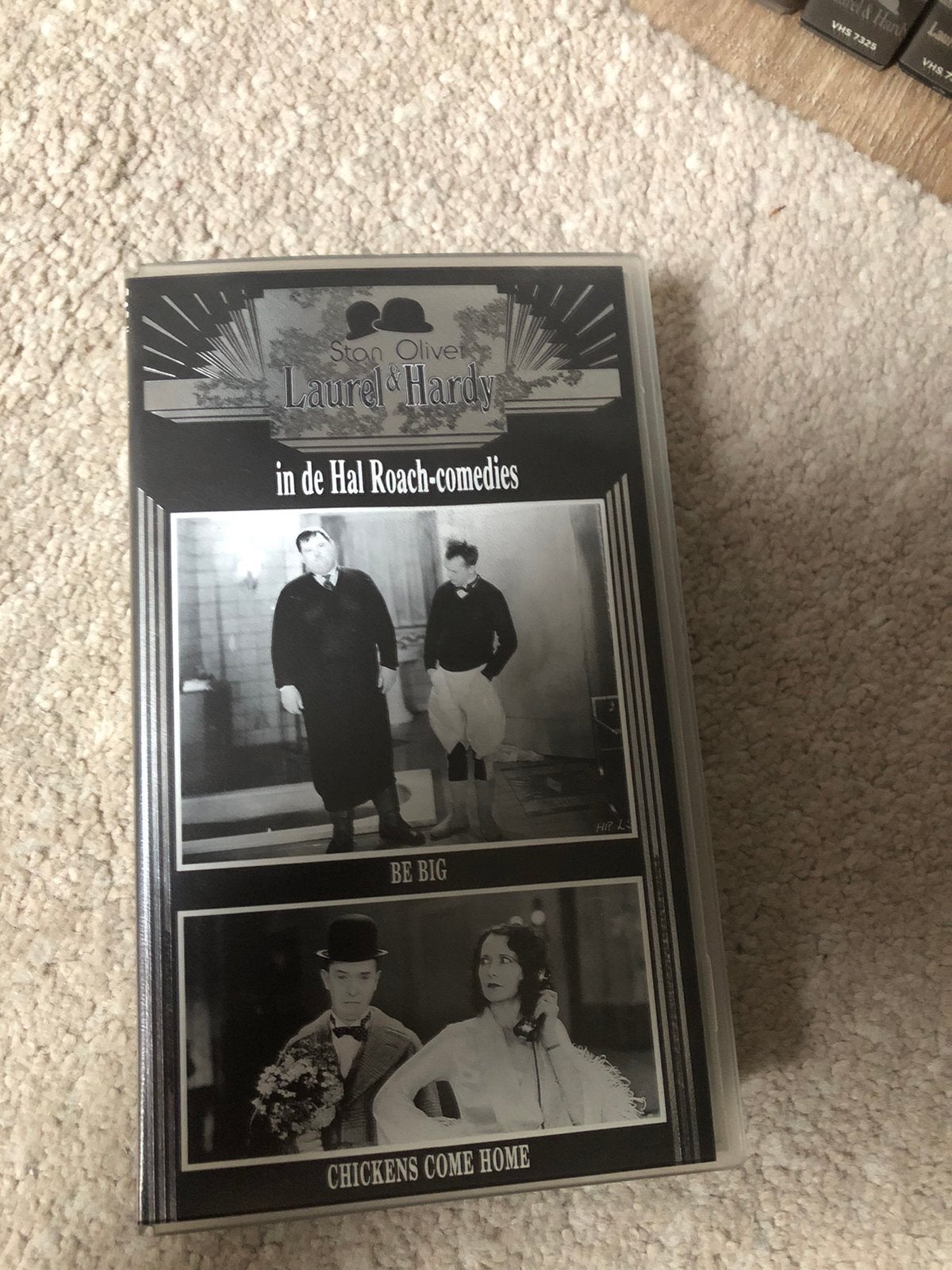 Laurel en Hardy videobanden, Cd's en Dvd's, Cassettebandjes, Ophalen, Zo goed als nieuw, Jazz en Blues, 1 bandje