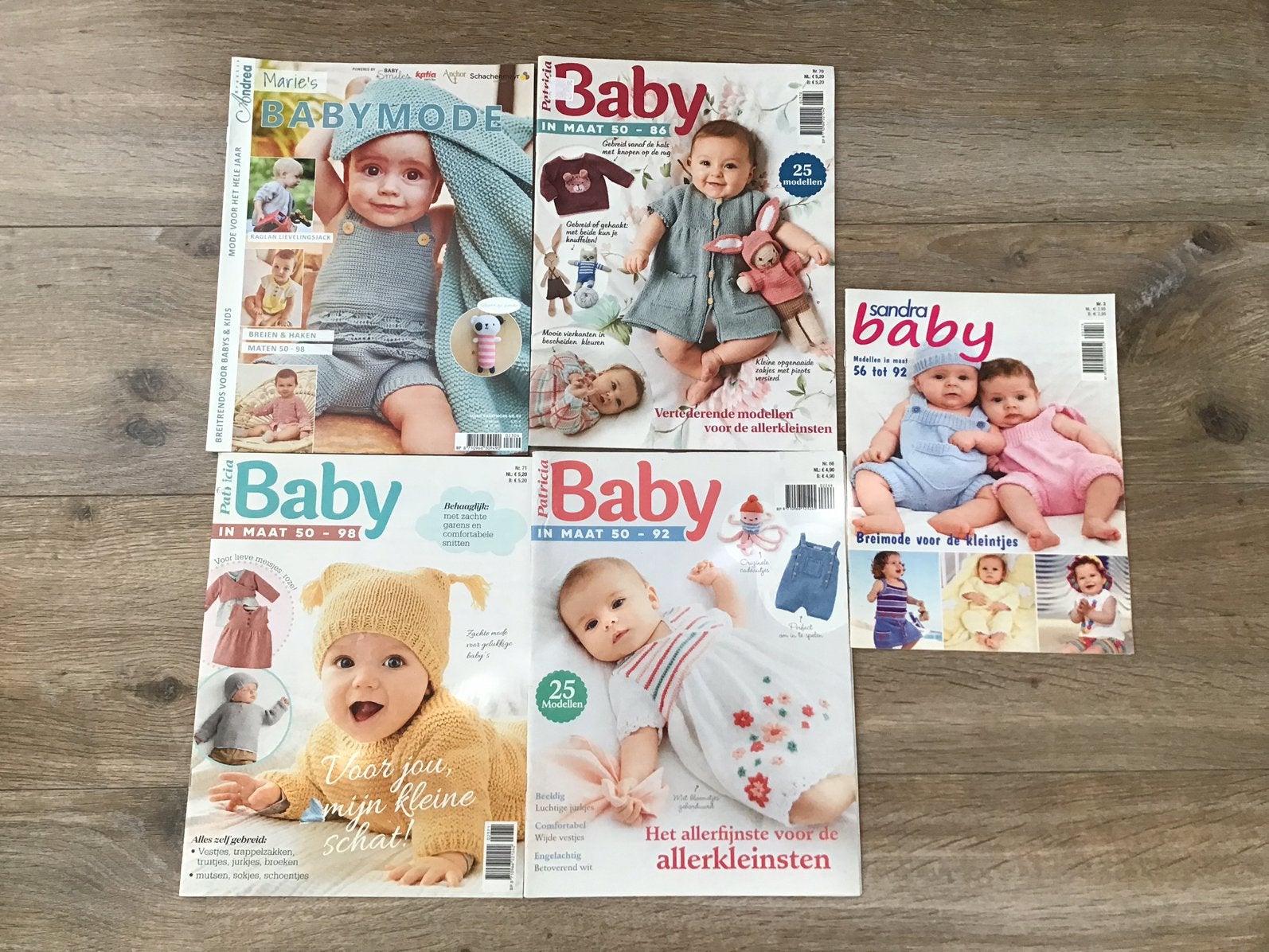 Baby brei boeken ., Ophalen, Gebruikt, Breien, Patroon of Boek
