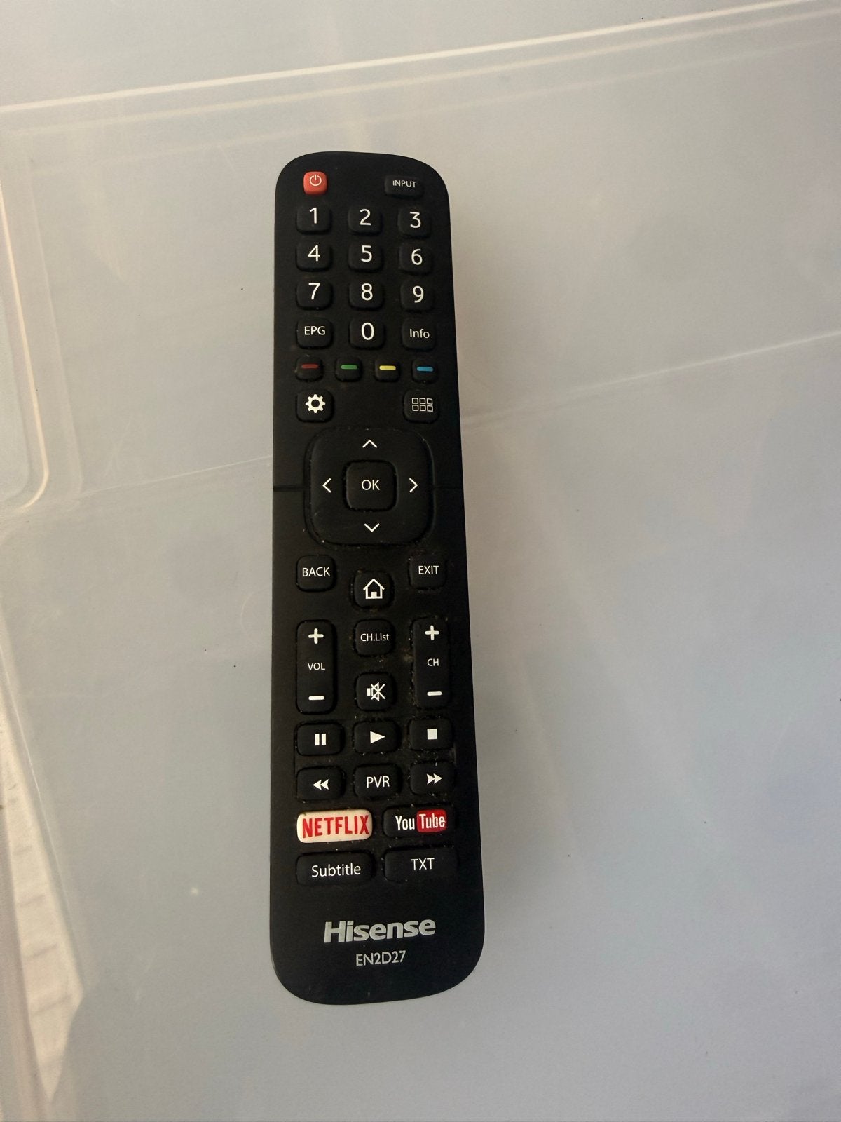 Hisense Afstandsbediening EN2D27, Ophalen of Verzenden, Gebruikt, Origineel, Tv