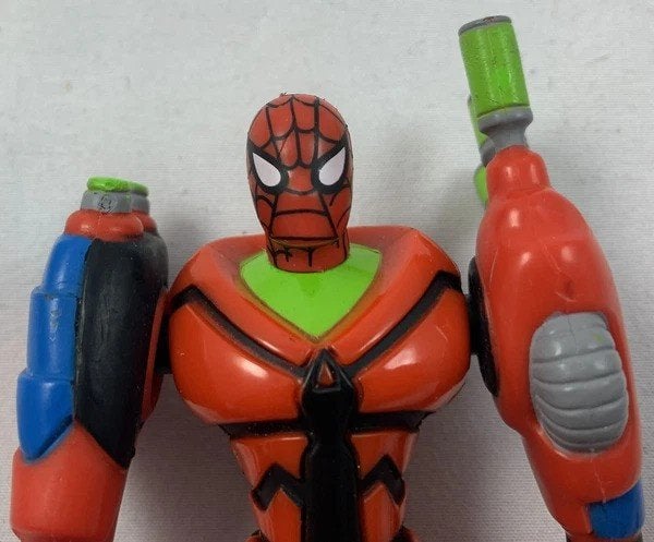Spider-Man Web Trap Future Spiderman Figuur ToyBiz, Coolsingel 104, 3011 AG Rotterdam, Netherlands, Verzenden, Zo goed als nieuw
