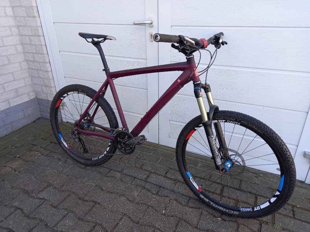Kraftstoff H1 Scandium MTB, Gebruikt, Hardtail, Schijfrem, Ophalen