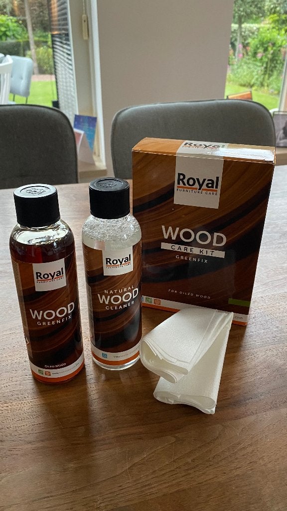 Royal Wood Care Kit Greenfix Oranje Product, Ophalen of Verzenden, Overige typen