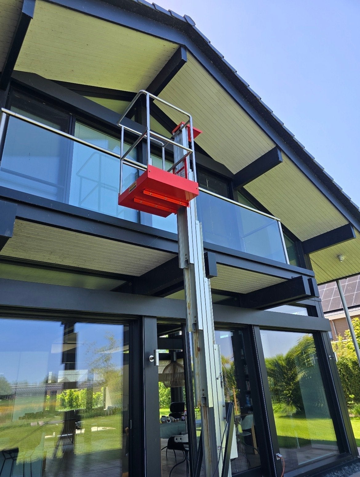 Aluminium Hoogwerker / Mastlift 6m Werkplatform ZGAN, Ophalen