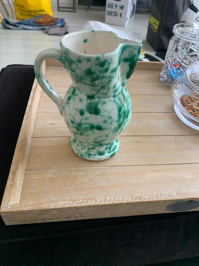 Unieke Bottega Ceramica Antonio Fasano karaf/kan, Ophalen of Verzenden