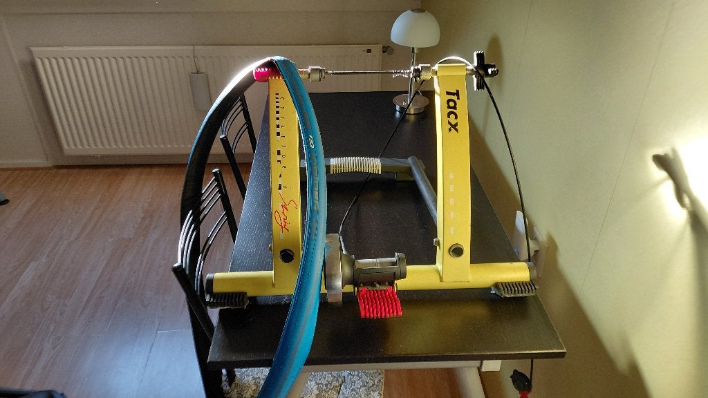 Home trainer voor Racefietsen, Gebruikt, Aluminium, Overige maten, Meer dan 20 versnellingen