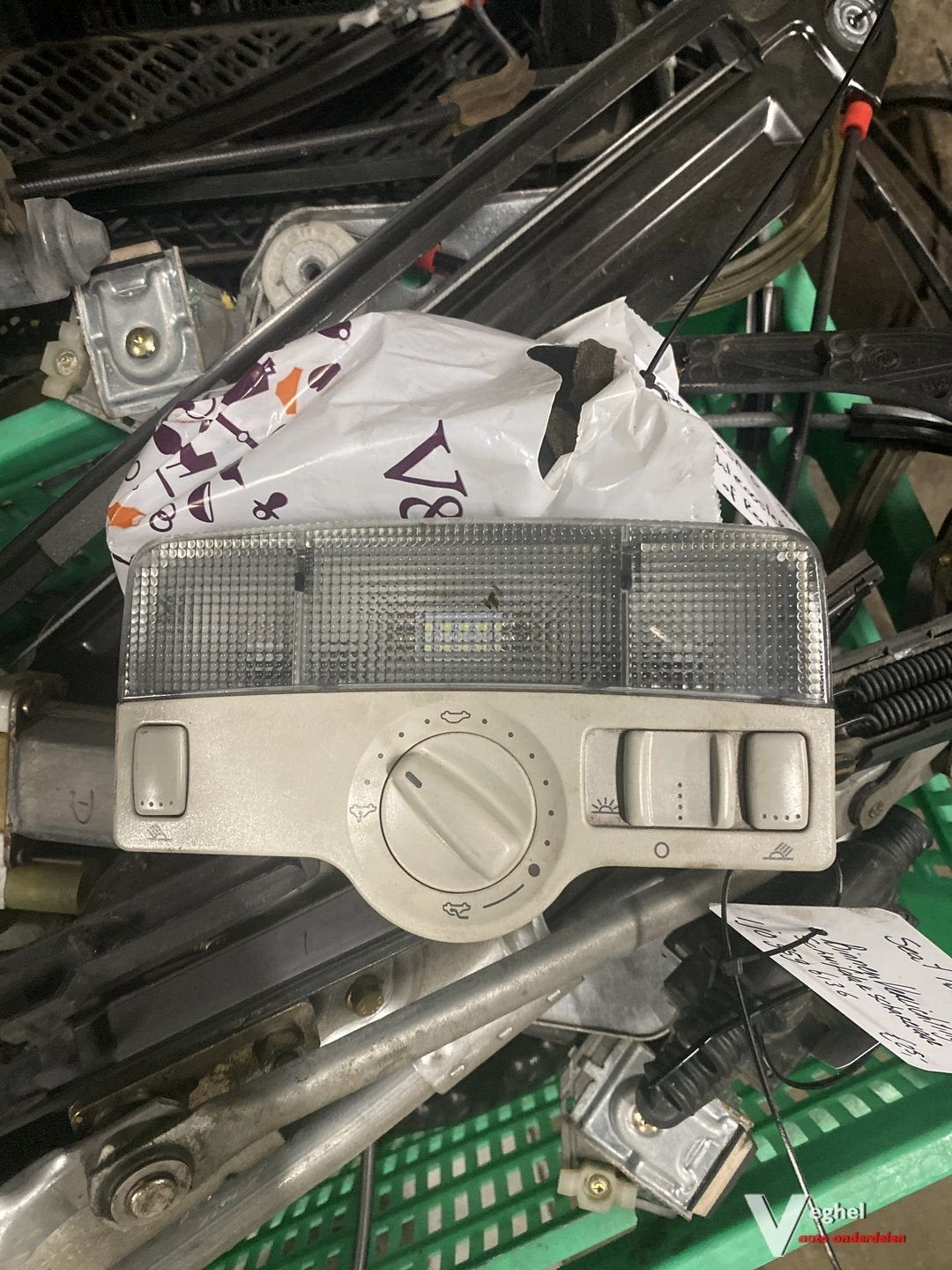 Seat Ibiza 2002 Binnenverlichtingschakelaar met schuifdak be, Auto-onderdelen, Gebruikt, -, -, Ophalen of Verzenden