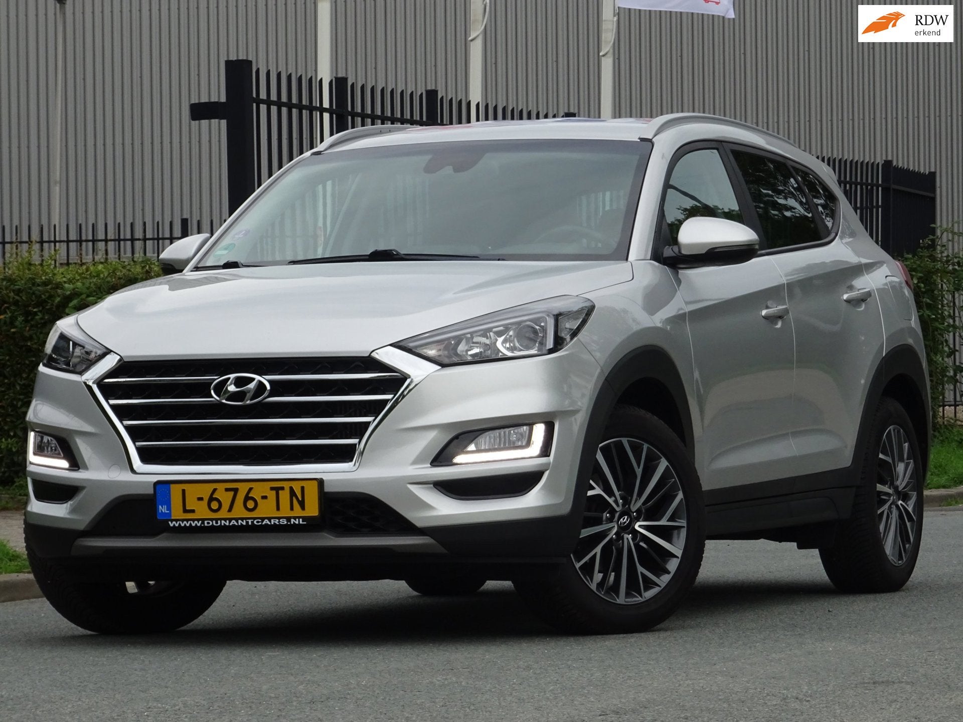 Hyundai Tucson 1.6 T-GDI 1-EIGENAAR NAVI/CAMERA/LED/PDC, Gebruikt, 4 cilinders, 1445 kg, Handgeschakeld
