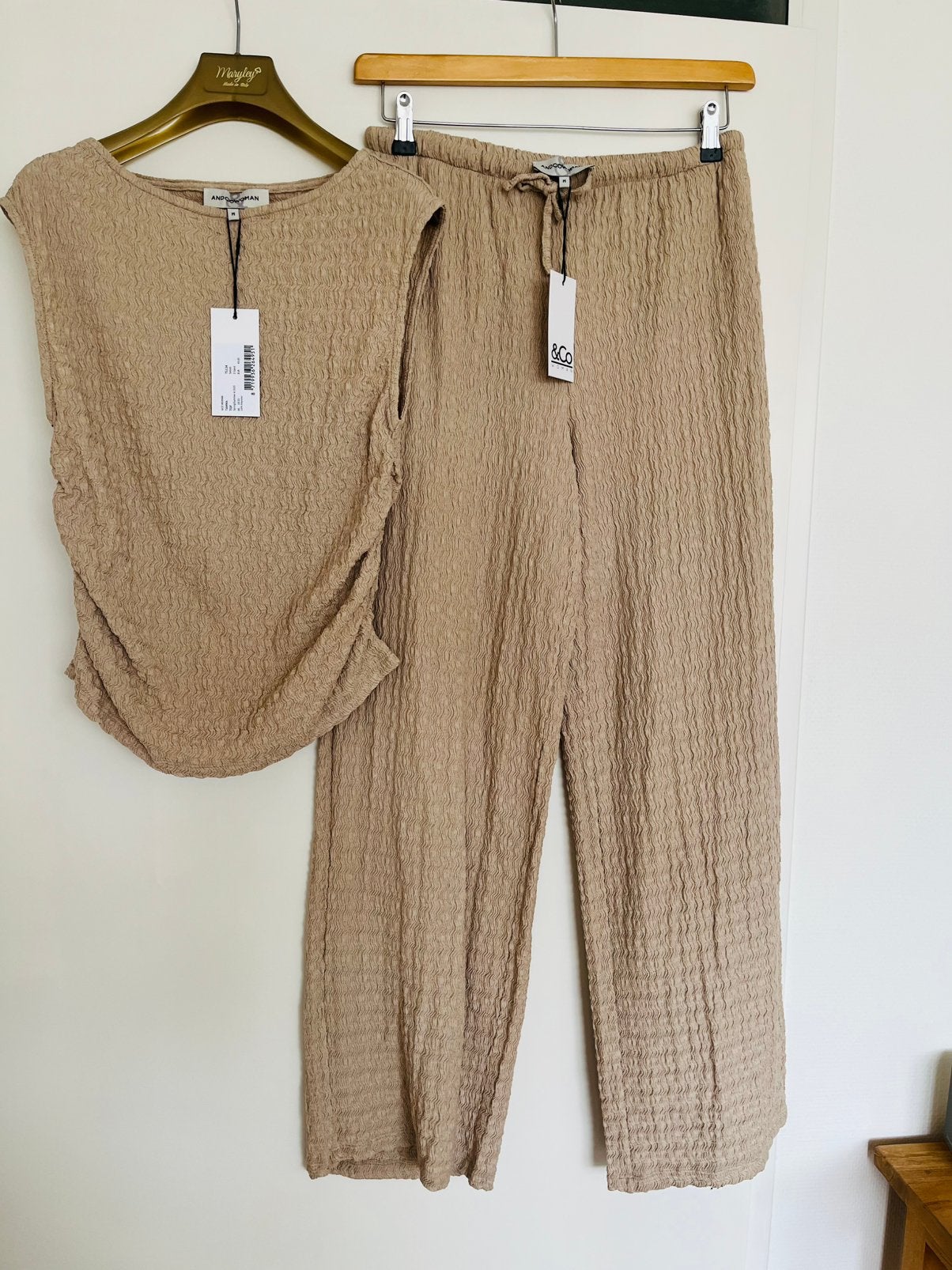 Setje & Co Woman maat m, Kleding | Dames, Maat 38/40 (M), Verzenden, Beige, Nieuw