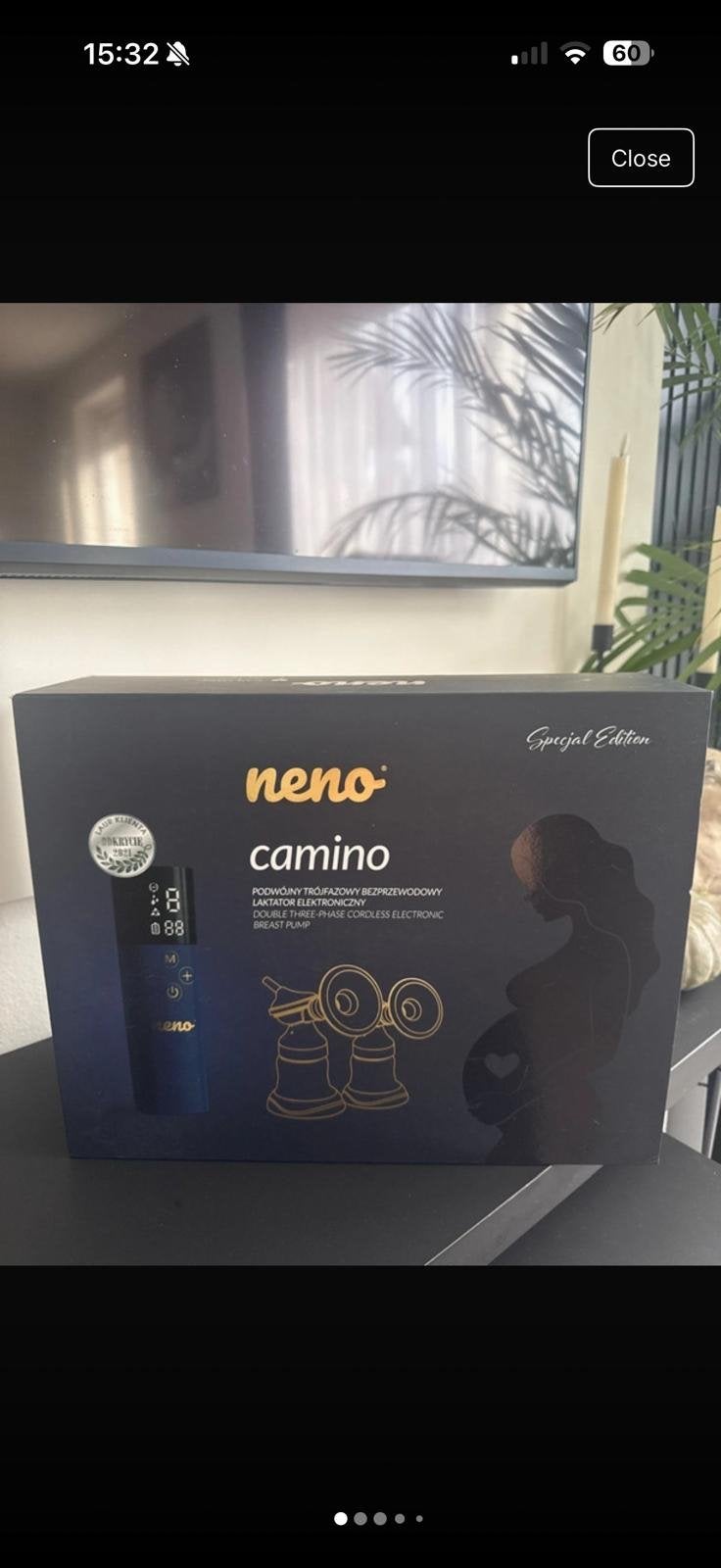 Neno Camino Draadloze Dubbele Borstkolf - Zo goed als nieuw, Overige merken, Borstkolf, Ophalen of Verzenden, Zo goed als nieuw