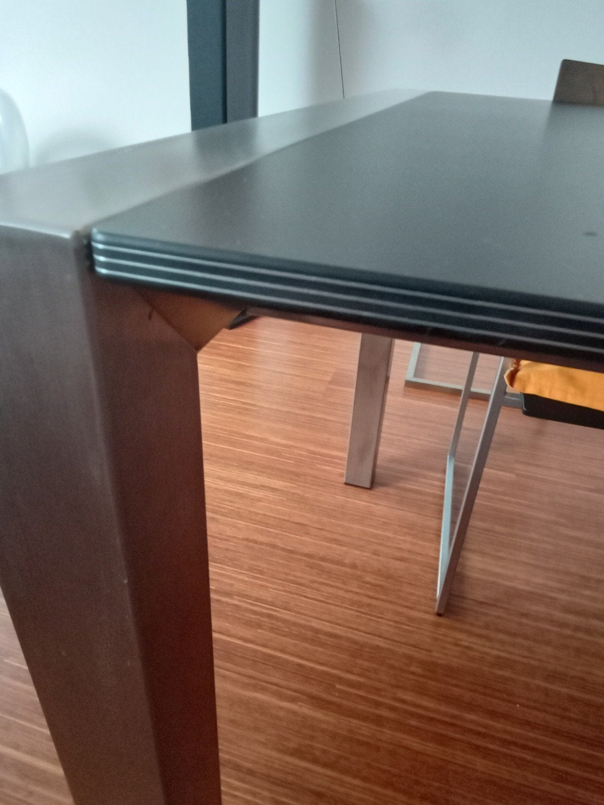 Lourens Fisher design eettafel, Huis en Inrichting, Tafels | Eettafels, Ophalen, Modern strak, 200 cm of meer, 50 tot 100 cm
