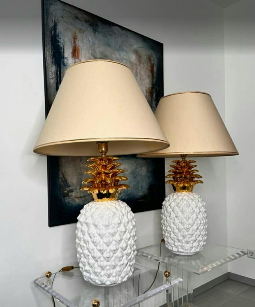 Lancel Maison ananaslampen, Ophalen, Zo goed als nieuw