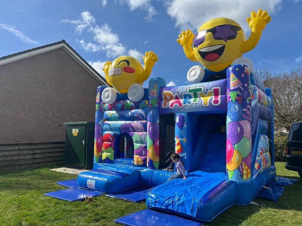 Springkussen Multiplay Smiley, Ophalen of Verzenden, Zo goed als nieuw, Overige