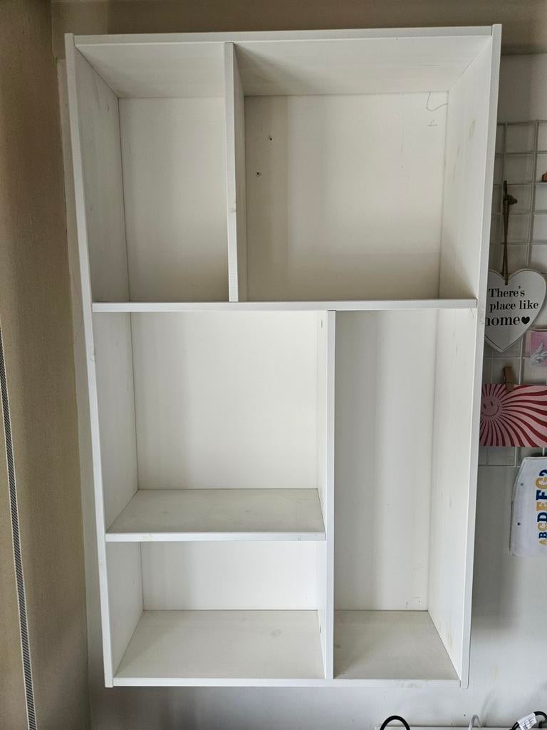 Witte open wandkast van VT Wonen, 60x100x18 cm, Ophalen, Gebruikt