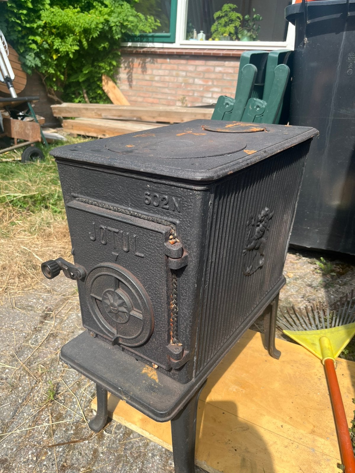 Jotul 602N houtkachel, Ophalen, Gebruikt, Houtkachel, Vrijstaand