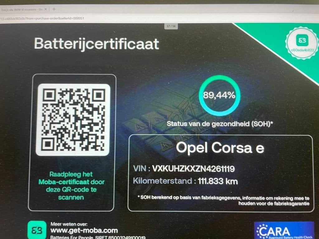 Opel CORSA-E GS Line 50 kWh - Carplay, Cruise, Clima, Half L, Auto's, Automaat, 136 pk, Gebruikt, Overige modellen