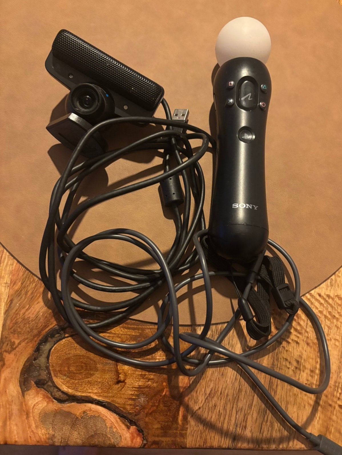 Sony PS3/PS4 Move Controller + PS3 Eye Camera, Spelcomputers en Games, Ophalen of Verzenden, Zo goed als nieuw, Controller, PlayStation 1