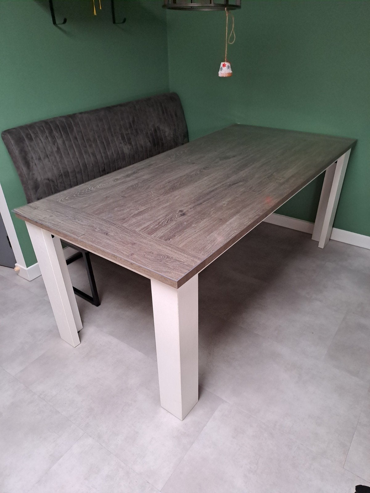 Eettafel, Ophalen, Gebruikt, 50 tot 100 cm, 150 tot 200 cm