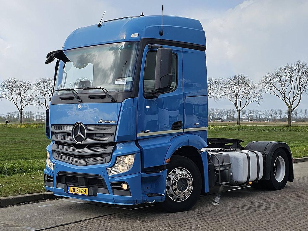 MERCEDES-BENZ ACTROS 1843 LS str. sp. 230 nl-truc, Auto's, Automaat, 430 pk, Euro 6, Blauw