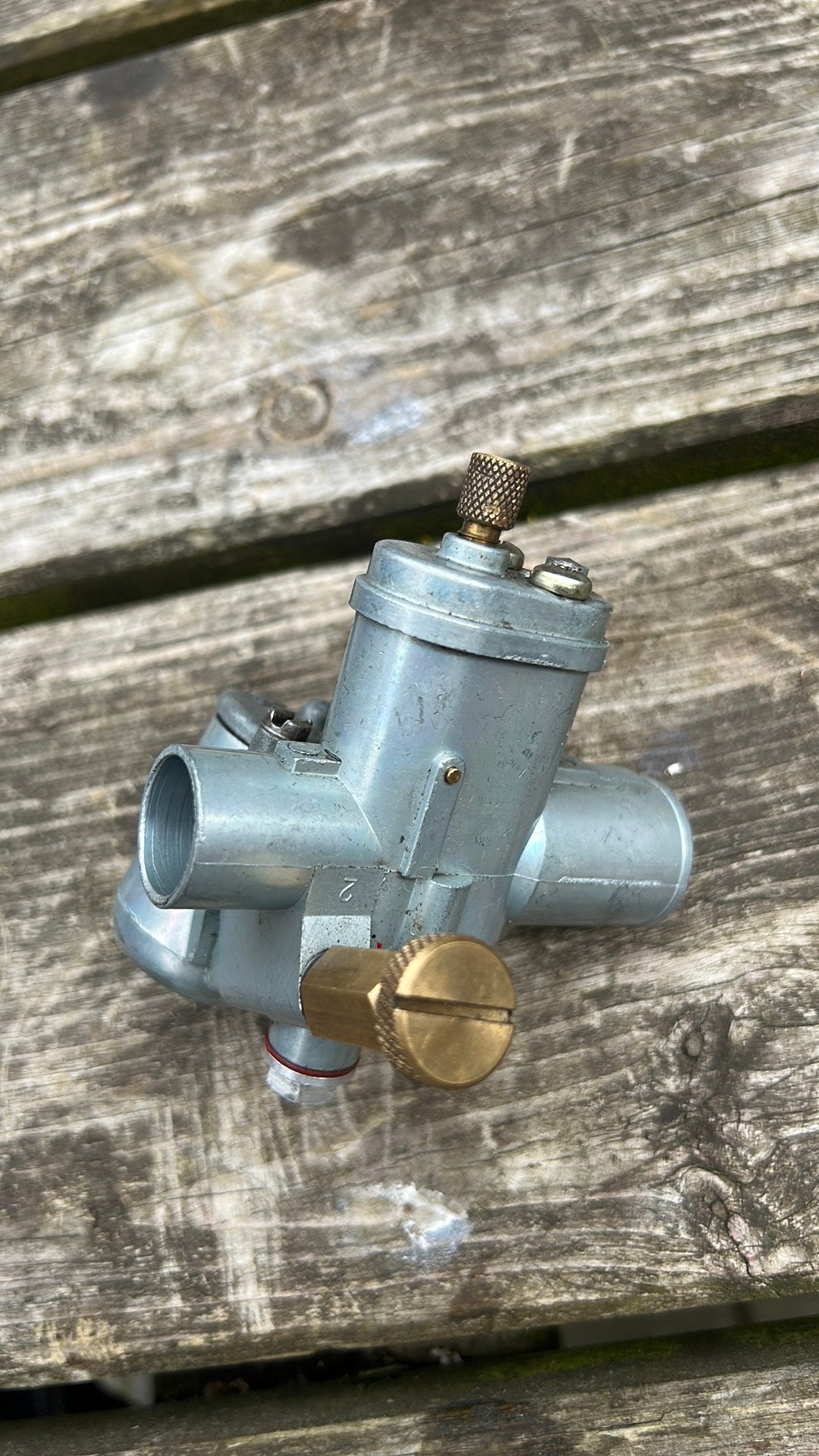 Zundapp carburateur met verstelbare sproeier 17 mm, Fietsen en Brommers, Ophalen, Zo goed als nieuw, Carburateur