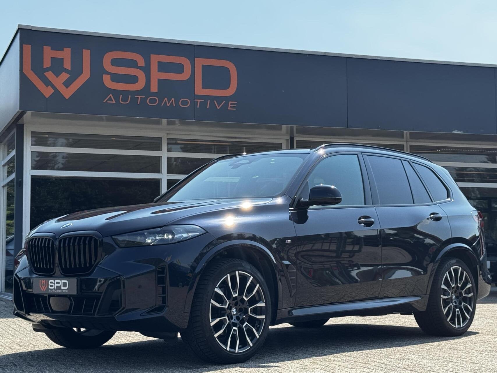 BMW X5 xDrive30d M-Sport|Matrix|21"|286PK|Leder|Memory|6Cili, Auto's, Automaat, Gebruikt, 2993 cc, Zwart