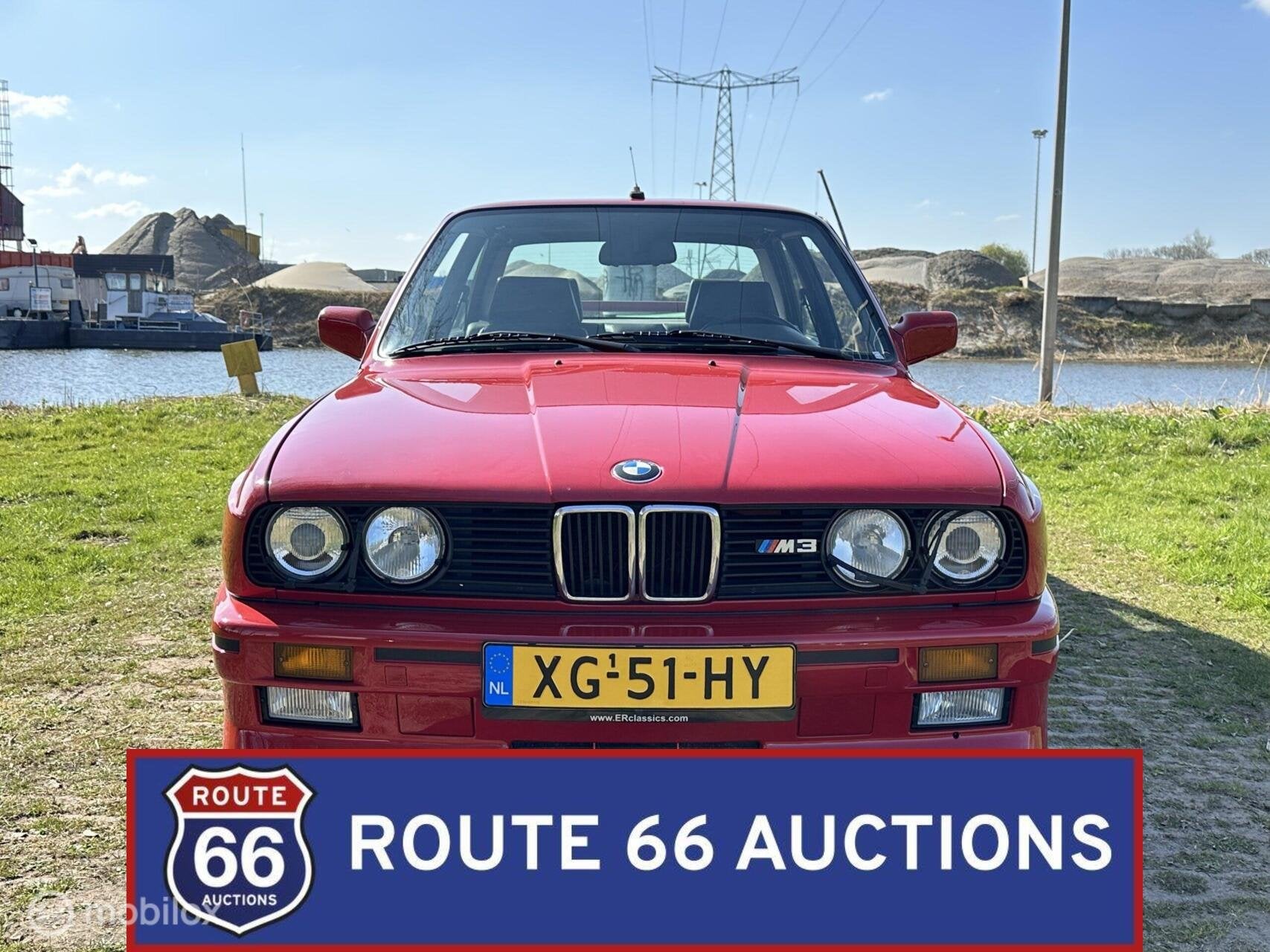BMW M3 | 1989 | Route 66 Auctions, Overige carrosserieën, Zwart, Bedrijf, Handgeschakeld
