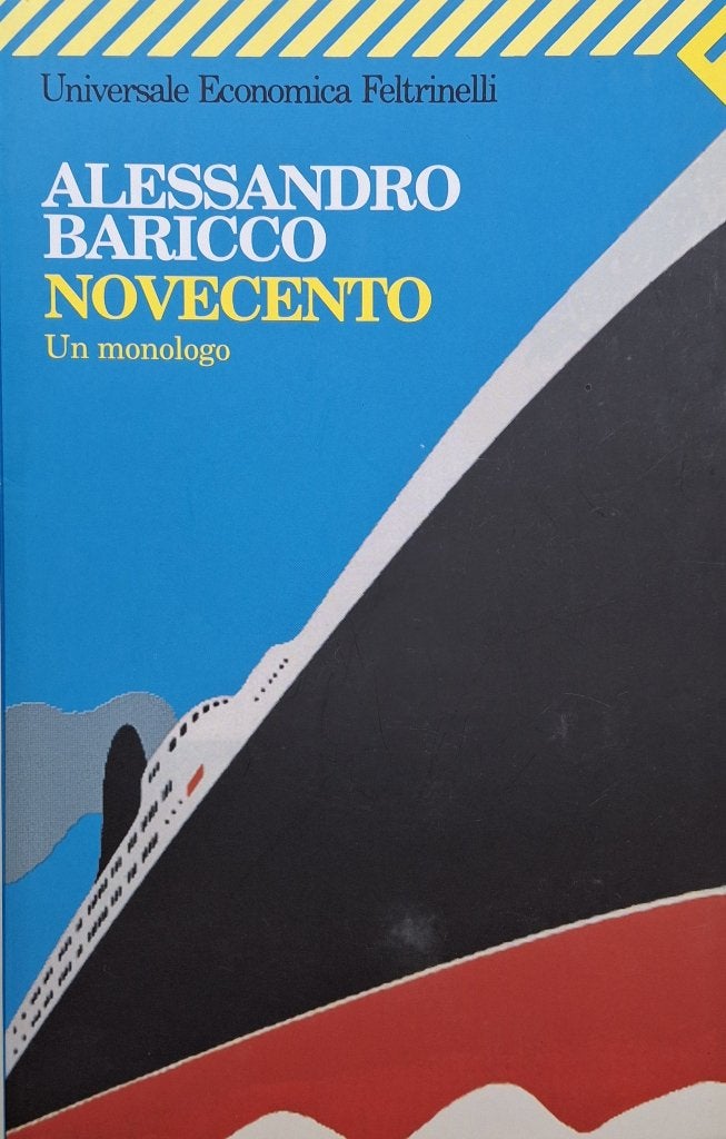 Alessandro Baricco - Novecento (Un monologo) (ITALIAANS), Boeken, Ophalen of Verzenden, Zo goed als nieuw, Italiaans, Fictie
