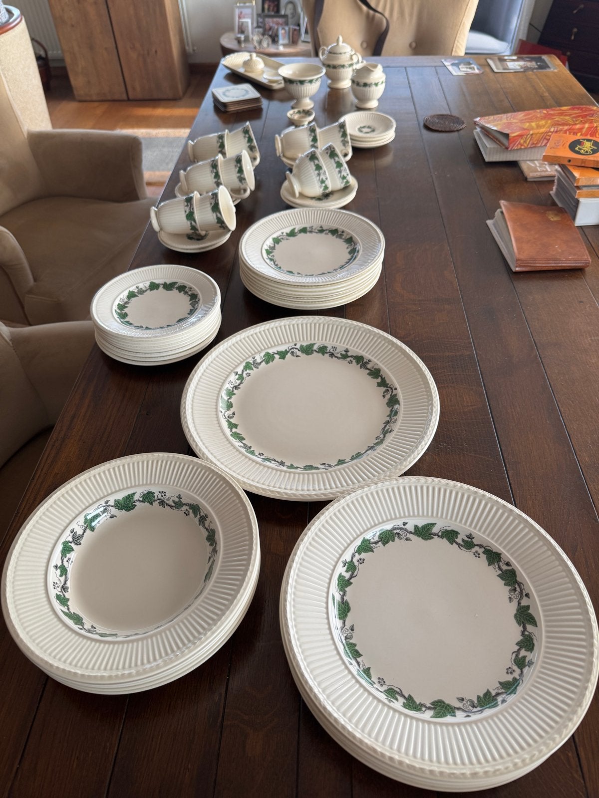 Wedgwood Stratford servies, Ophalen, Gebruikt, Keramiek, Vintage