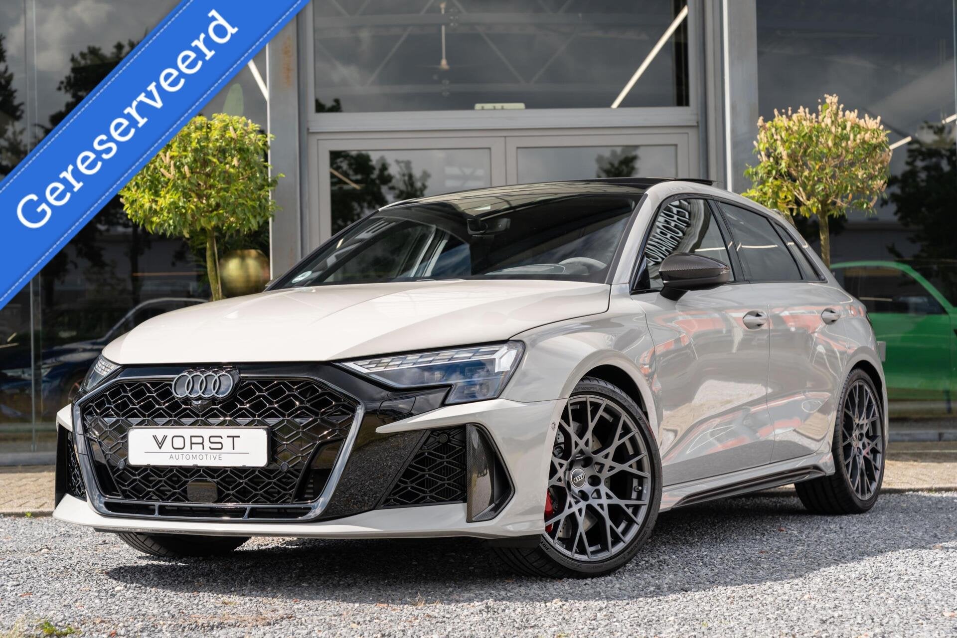 Audi RS 3 2.5 TFSI quattro Pano Sonos Carbon Schaalstoelen, Auto's, Audi, Gebruikt, RS3, Bedrijf, Vierwielaandrijving
