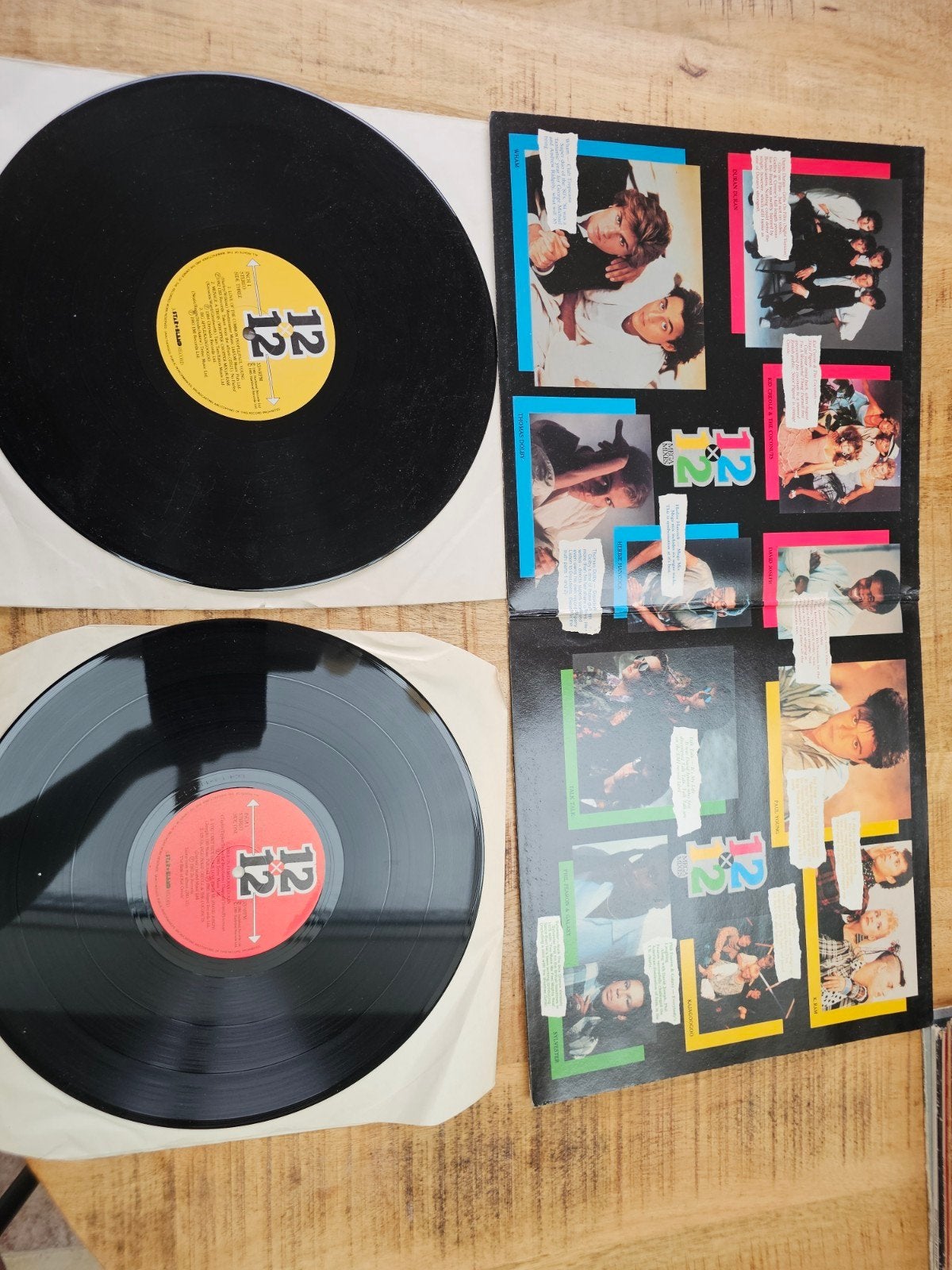 12x12 Mega Mixes Dubbel LP - Pop/Rock uit de jaren '80, Gebruikt, Pop, Complilatie, Ophalen of Verzenden