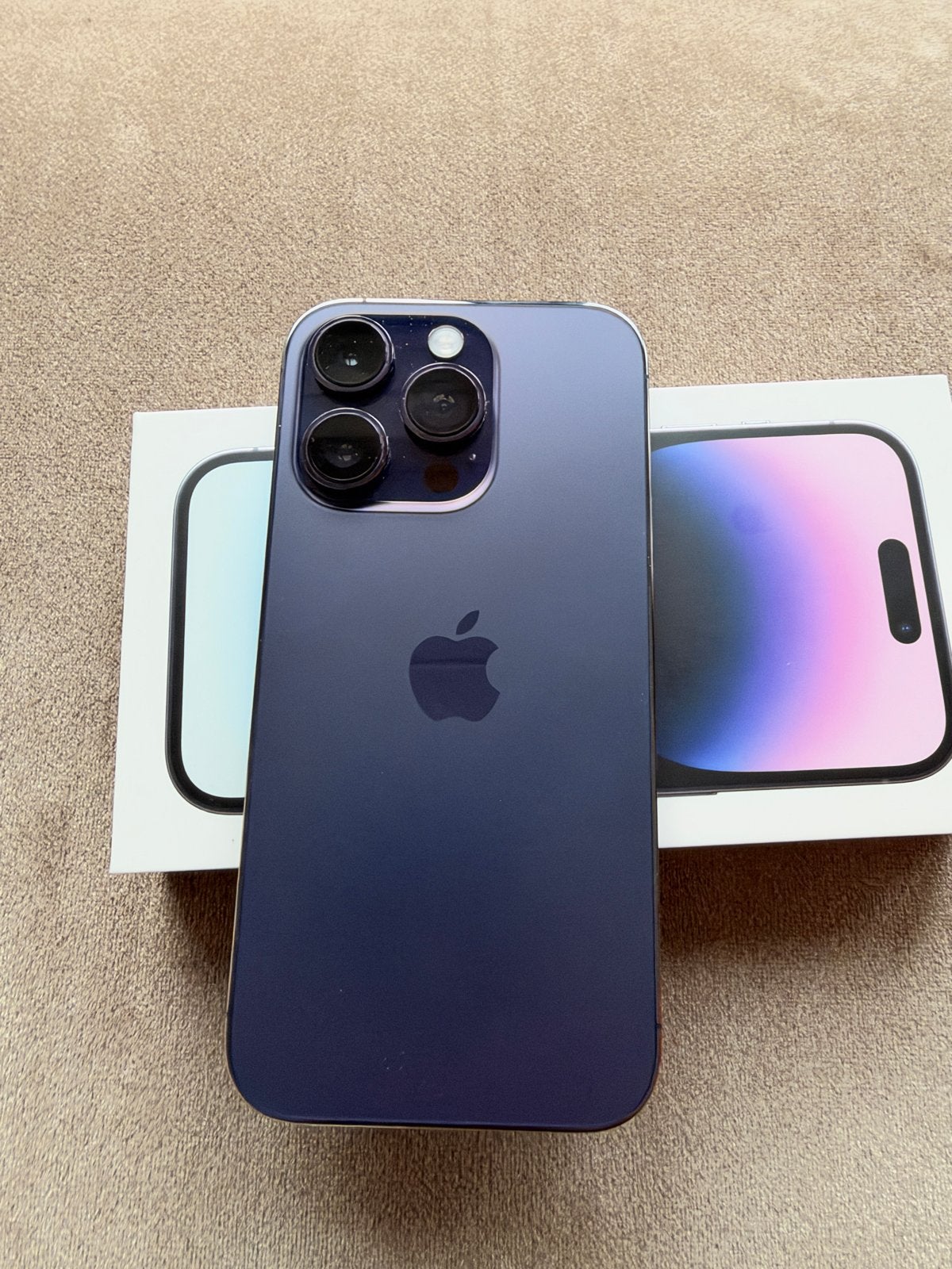 iPhone 14 Pro 128GB Dieppaars - Zo goed als nieuw, Telecommunicatie, Ophalen, Paars, Zo goed als nieuw, Zonder simlock