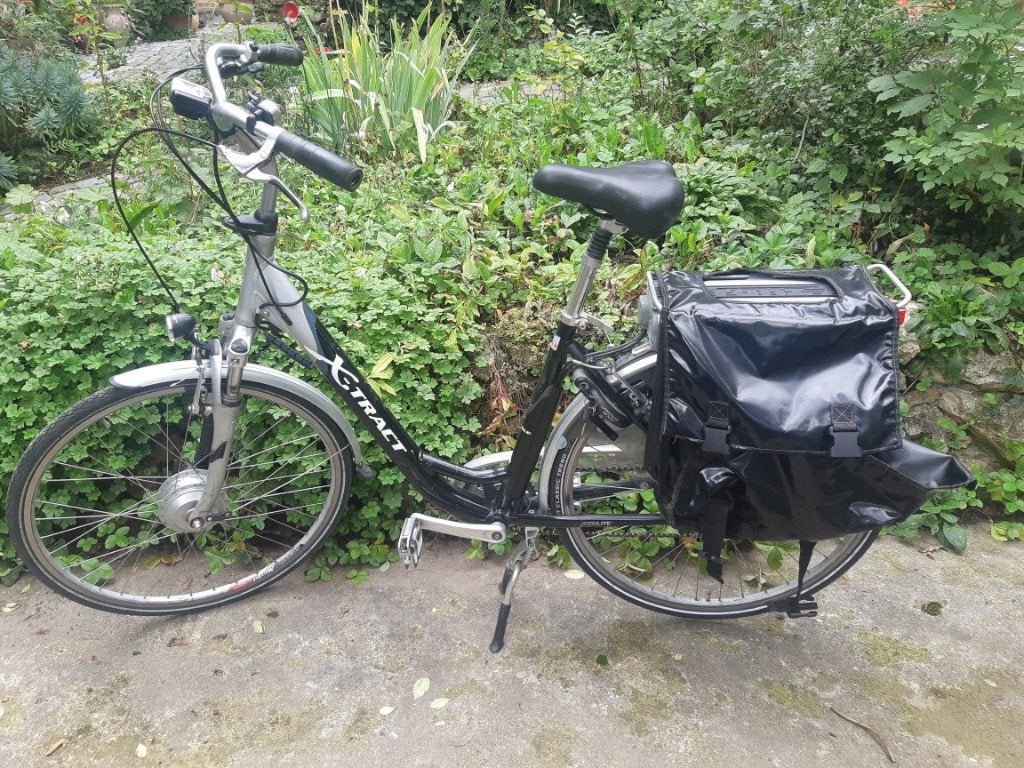 Electrische fiets met nieuwe accu, Fietsen en Brommers, Gebruikt, 47 tot 51 cm, 50 km per accu of meer, Ophalen