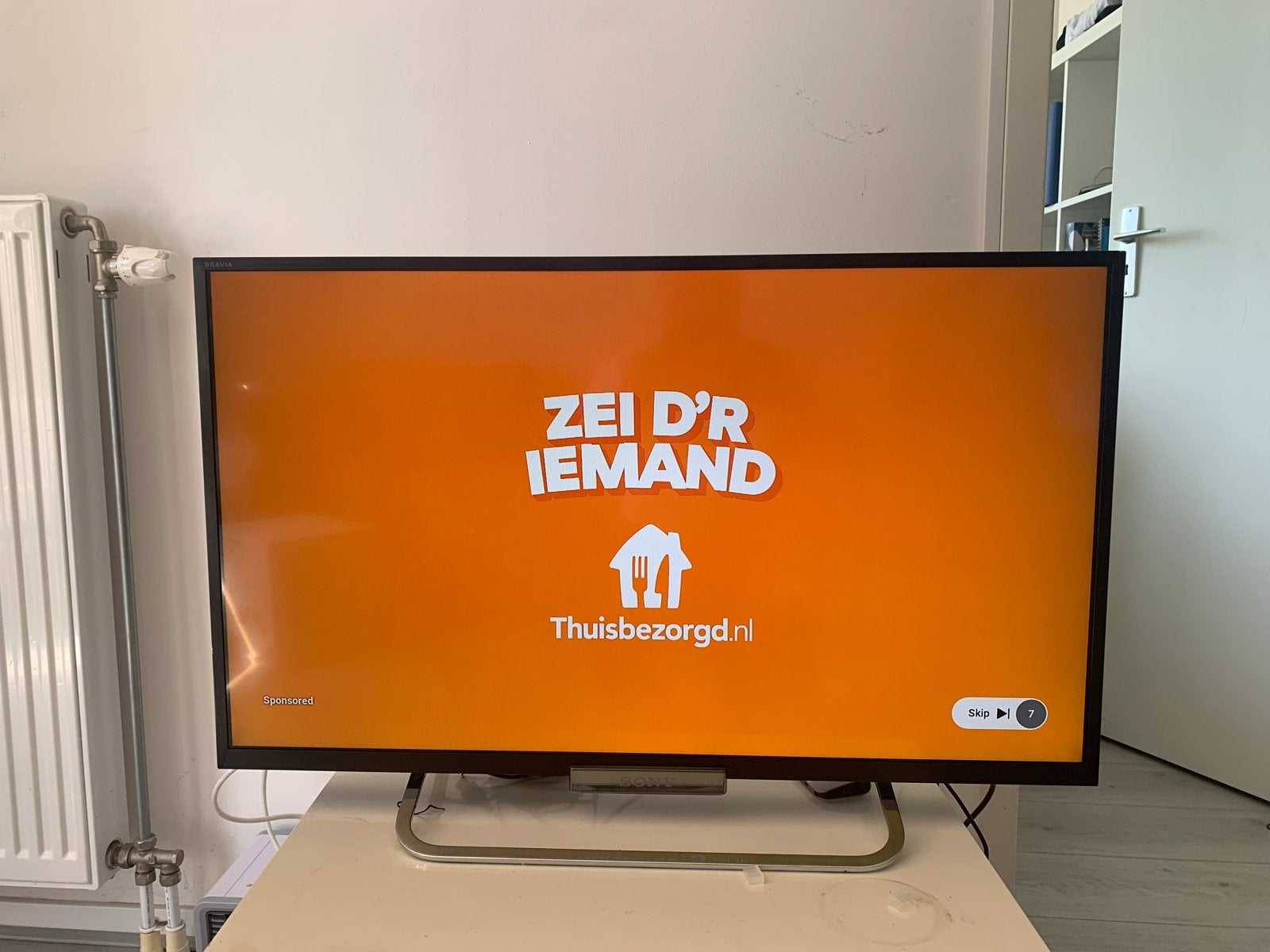 Sony Bravia 32 inch Smart TV met Chromecast, Audio, Tv en Foto, Televisies, Ophalen, LED, 50 Hz, Zo goed als nieuw