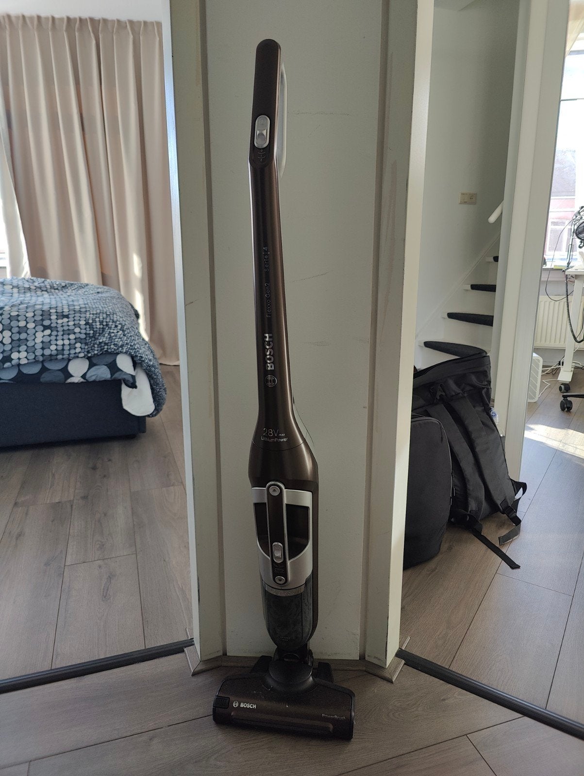 Bosch Steelstofzuiger 28V - Krachtig en Draadloos, Witgoed en Apparatuur, Stofzuigers, Ophalen, Gebruikt, Bosch, Draadloos