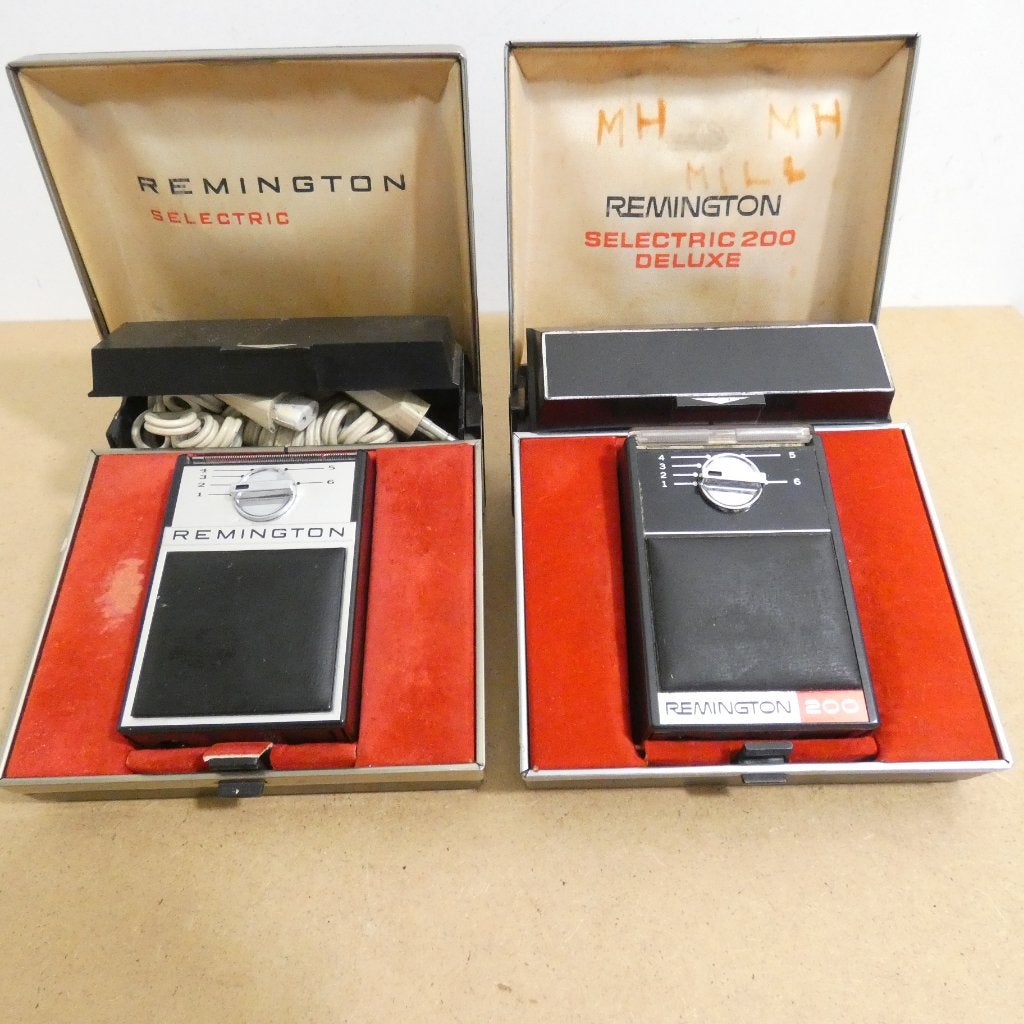 Vintage Remington scheerapparaat 2x [855], Ophalen of Verzenden, Scheren en Epileren