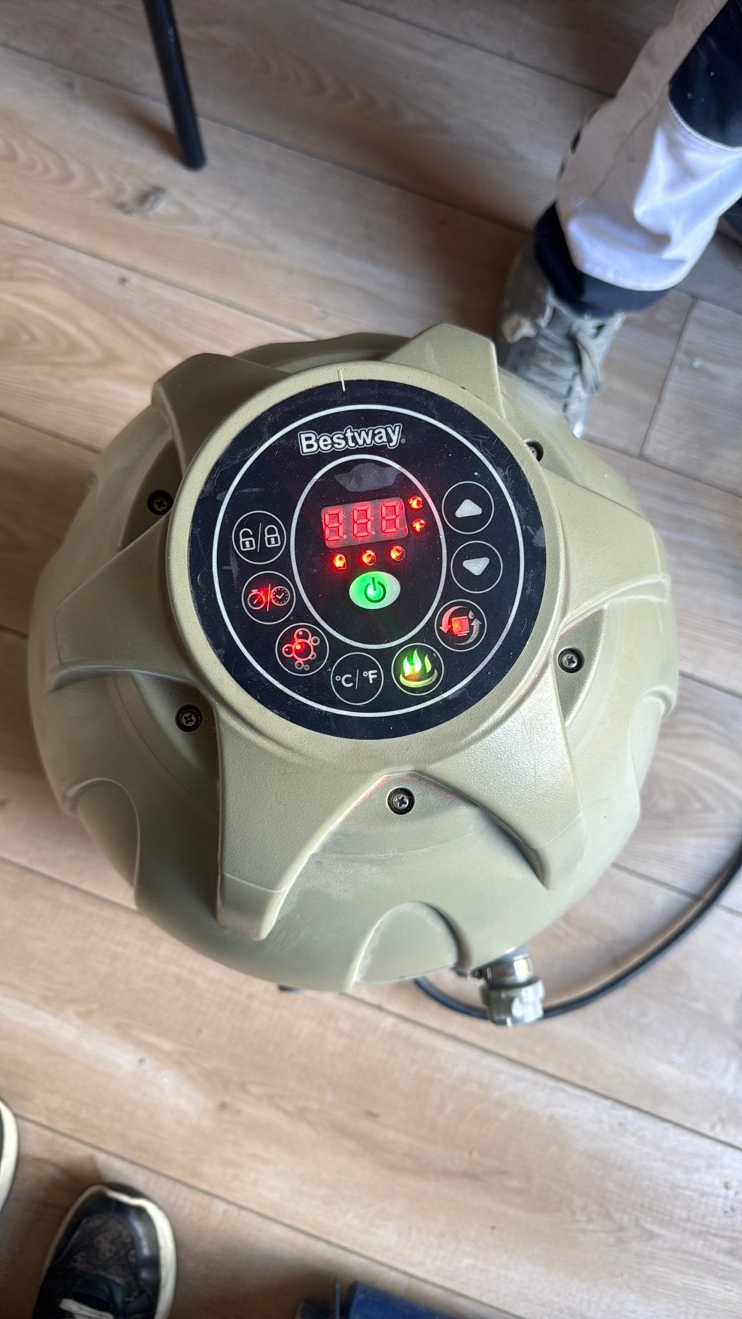 Bestway pomp, Tuin en Terras, Bubbelbaden en Hottubs, Ophalen of Verzenden, Zo goed als nieuw, Pomp