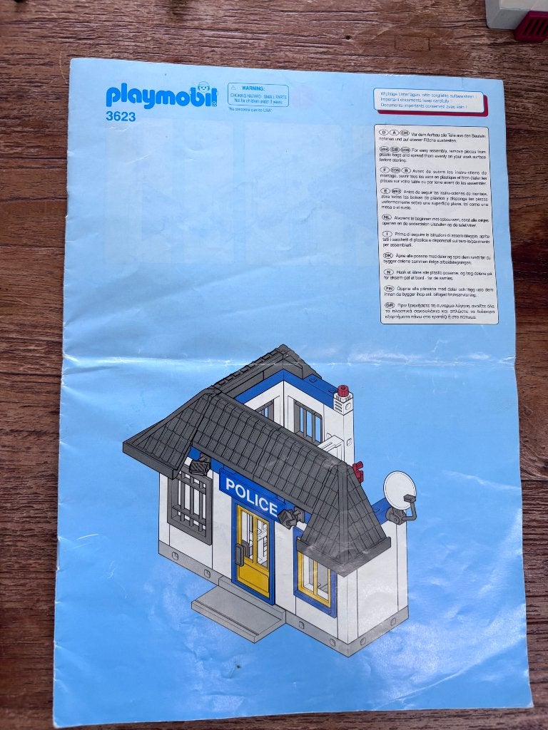 Playmobil 3623 Potitiebureau
