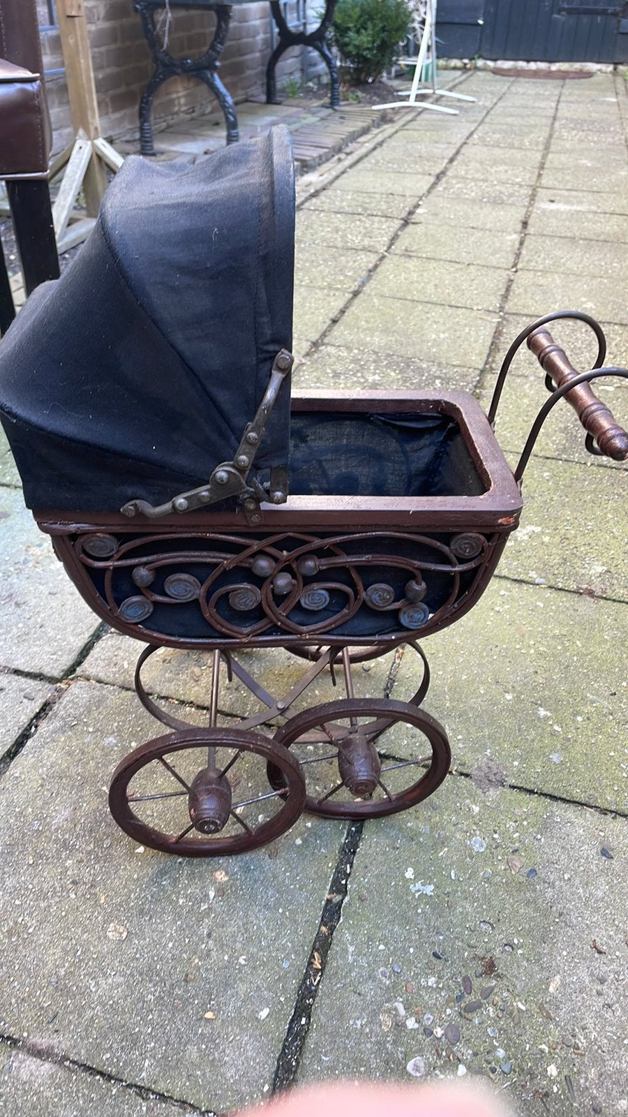 Leuke vintage poppenwagen, Ophalen of Verzenden