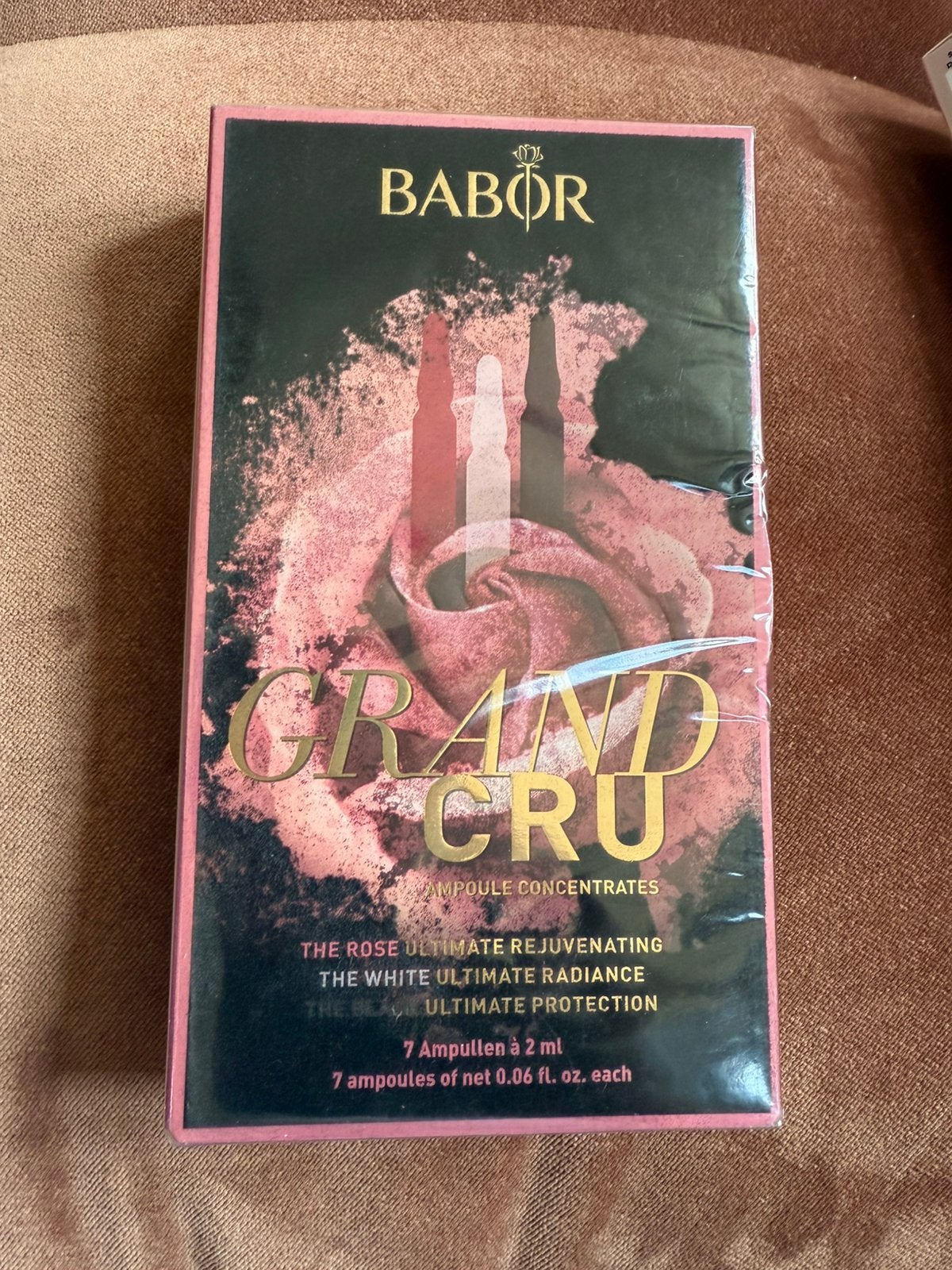 Babor grand cru ampoule concentrates 7 ampullen, Ophalen of Verzenden, Nieuw, Gehele gezicht, Verzorging