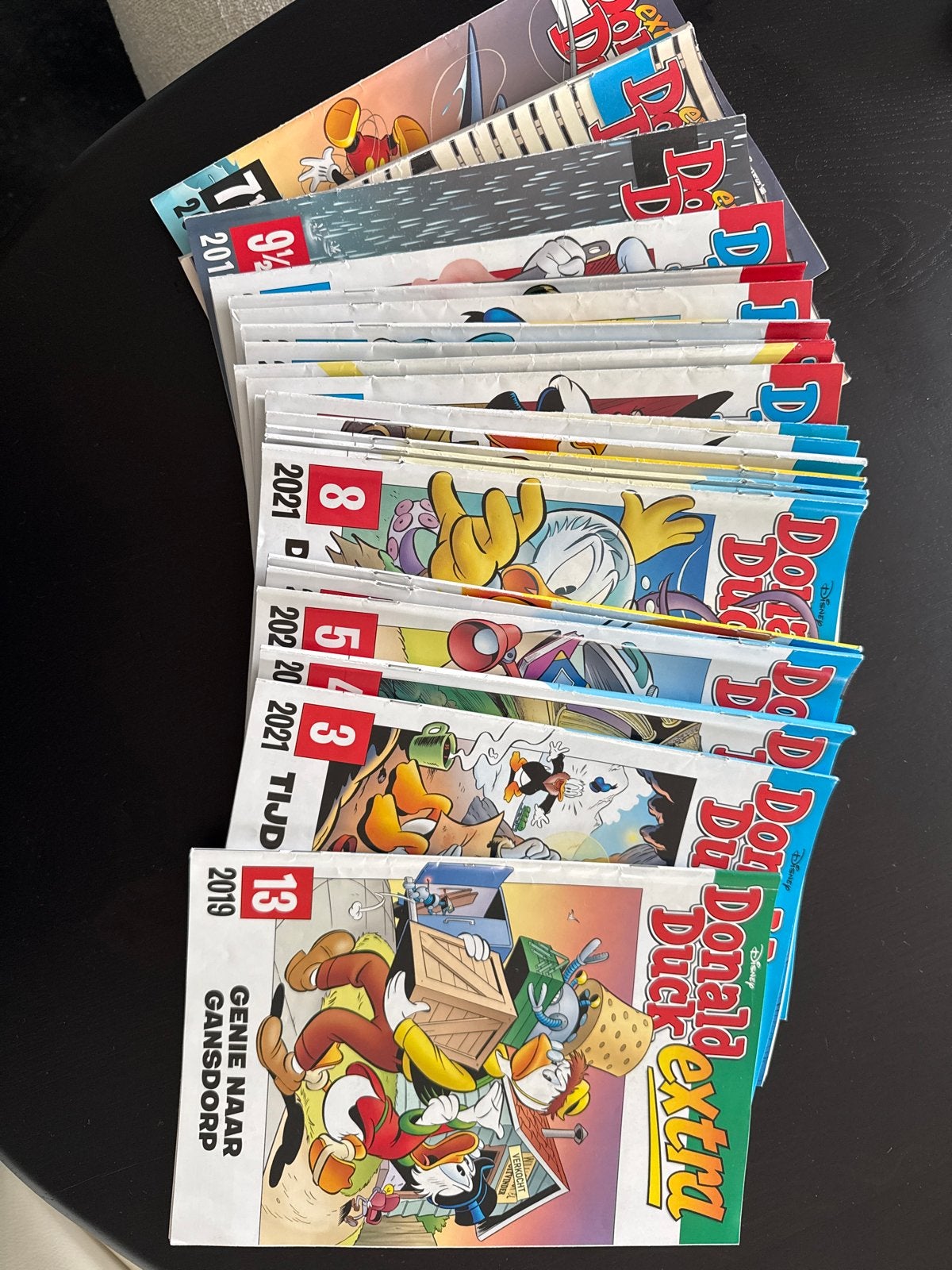 Donald Duck Extra stripboeken - diverse jaargangen, Meerdere stripboeken, Ophalen of Verzenden, Gelezen